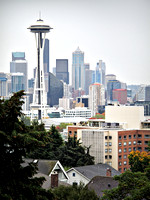 A view from Kerry Park in Queen Anne, taken during daytime recon.
