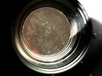 to the naked eye... not too bad.  looks like typical surface grime and fingerprints.